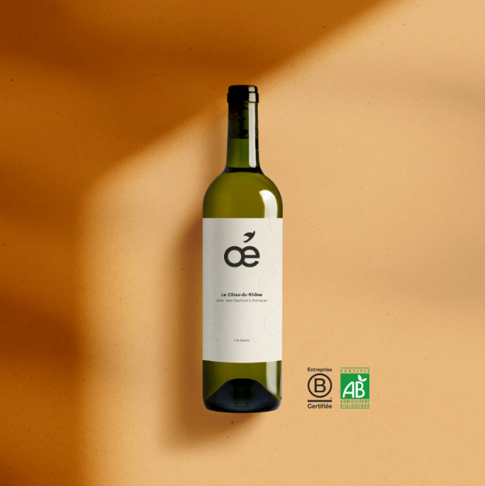 Carton 6 x Oé Le Côtes-du-Rhône (blanc) - 2022